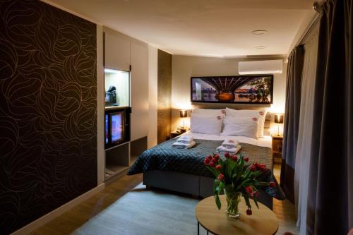 1 double bed