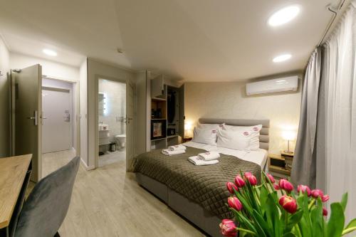 1 double bed