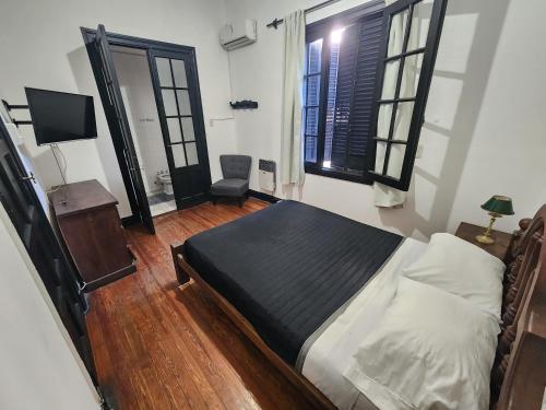 1 double bed