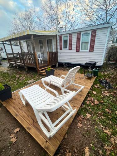 Bungalow de 3 chambres avec piscine partagee jardin amenage et wifi a Onzain - Location saisonnière - Veuzain-sur-Loire