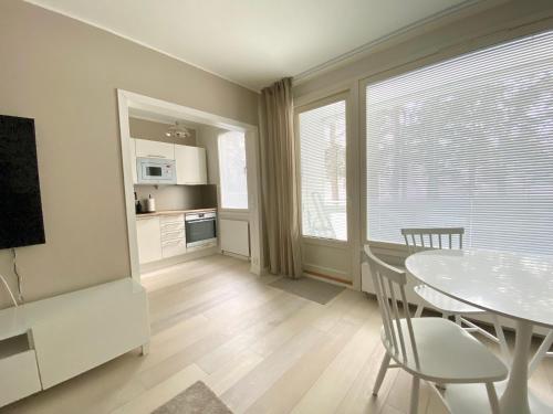 廚房, City Apartment Sotilaskatu in 伊薩爾米