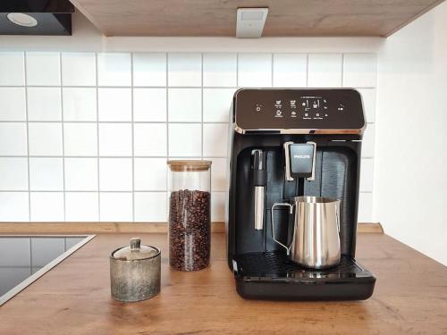 coffeelounge: zentrale Wohnung mit Küche inkl. Kaffee, Drážďany (fotografie 5)