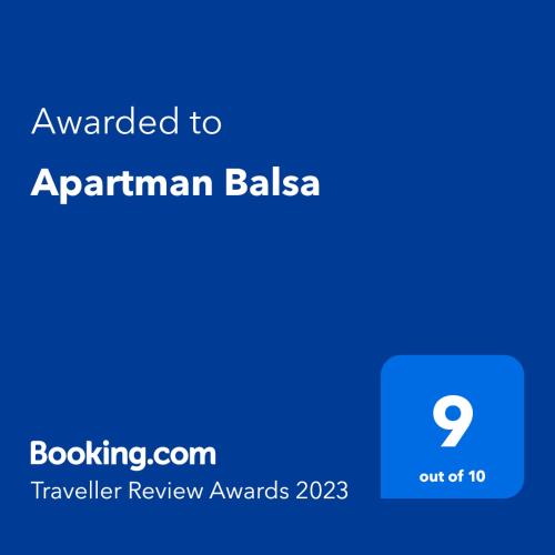 Apartman Balsa