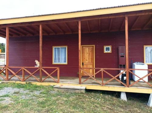 Cabaña El Avellano un espacio acogedor en la isla.