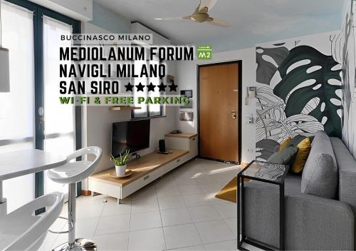 Mediolanum Forum-Milano Sud Area-Free Parking & Wi-Fi - Apartment - Buccinasco