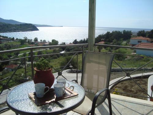  King's View, Pension in Anaxos bei Kalloní