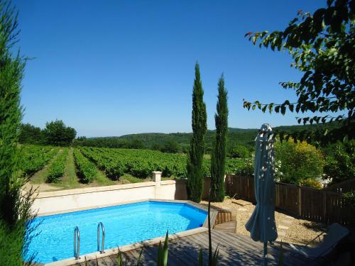 Swimming pool, CHAMBRES D'HOTES "MAISON PONS" proche UZES - PONT DU GARD in Pougnadoresse