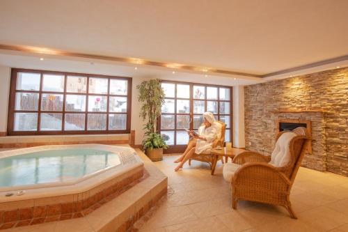 Hot tub, Hotel Alpin Superior in Saas-Fee