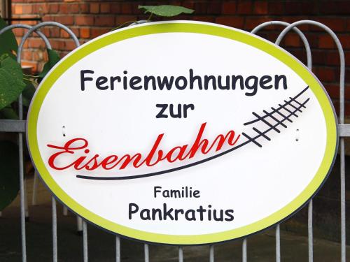 Ferienwohnung zur Eisenbahn