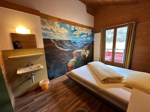 Alpine Base Hostel - Adults only Room Type - Twin Room with Balcony