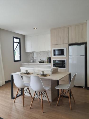 Kitchen, Estudio com vista do mar - Lemon Residence in José Mendes