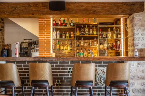 bar/salon, Le Moulin d'Hauterive in Saint-Gervais-en-Valliere
