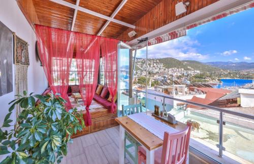 발코니/테라스, hotel sonne in 카스