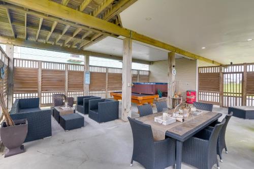 Galveston Escape with Entertainment Patio and Deck! in Galveston, USA