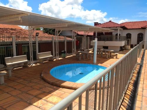 Swimming pool, Pousada Recanto Paraiso Familia in St. Lagoa Quente