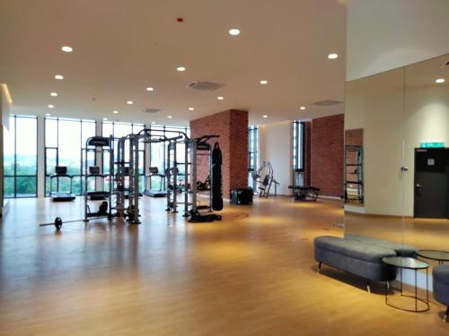 Fitness center, The Birch Residence KL by HomeBrickz in Sentul