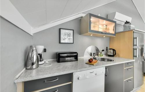 Kitchen, Holiday Home Rylevænget Hemmet Denmark in Hemmet