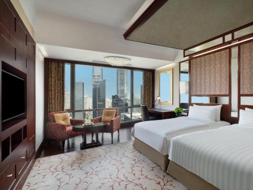 Futian Shangri-La, Shenzhen,Near to Shenzhen Convention&Exhibition Centre, Futian Railway Station