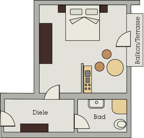 1 queen bed