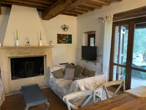 Krogs/atpūtas telpa, Il casale di Tata in Avigliano Umbro