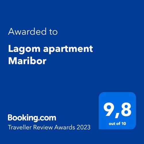 Lagom apartment Maribor w free parking & WiFi, tourist TAX included