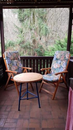 Balkon/Terrasse, Haus im Hanfbachtal in Hennef