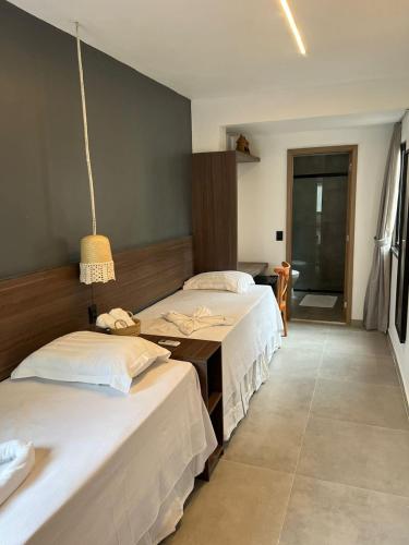 Chambre avec 2 lits