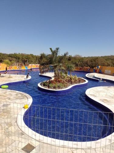 Swimming pool, Lagoa Eco Towers Resort in St. Lagoa Quente
