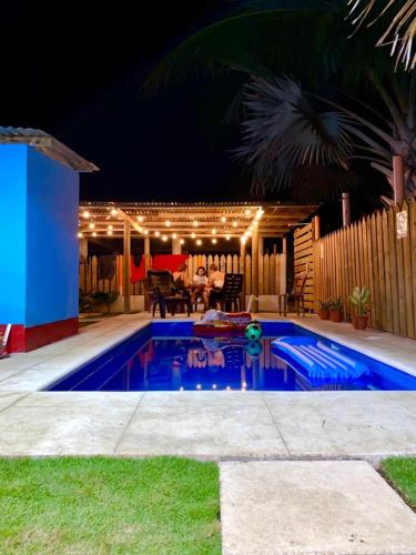 Swimming pool, Bedrooms where Charlie in El Paredon Buena Vista