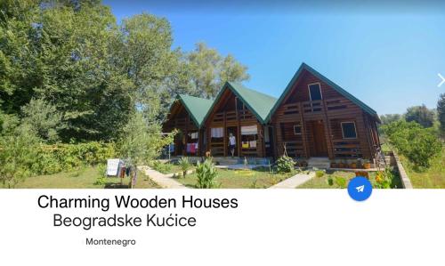 Charming wooden house in Ada Bojana