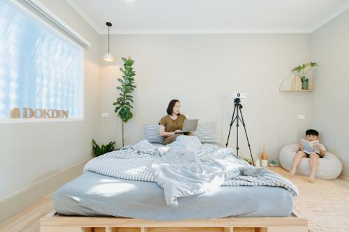 Dokdin's Family Room Type - Double Room with Balcony