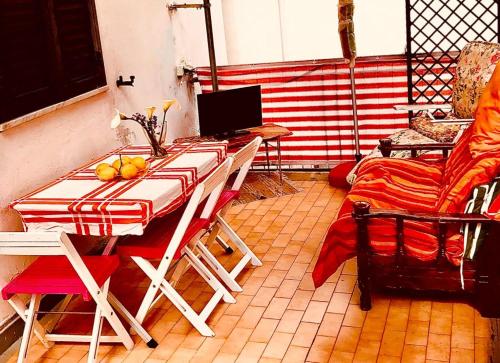Балкон, CASA VACANZE ROSA BLU in Джиффоні-Валле-П'яна