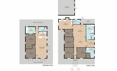 Ipswich Central Colonial 4&2 house + 2&1 apartment