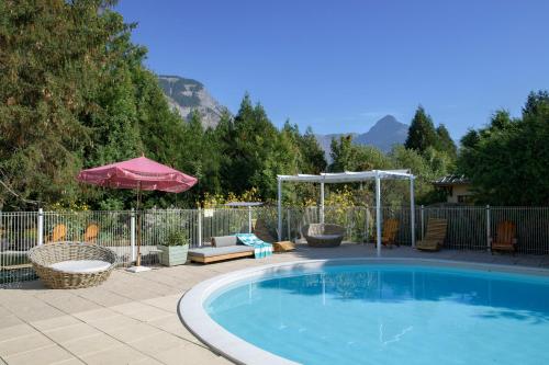 Kilátás, Sport'Hotel-Aparthotel de Milan in Le Bourg-d'Oisans
