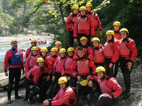 Rafting kamp Three canyons