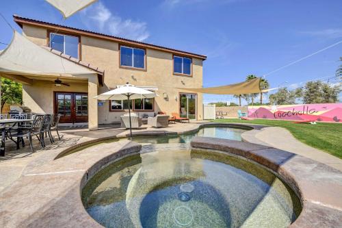 Spacious Home with Pool and Hot Tub, 3 Mi to Coachella