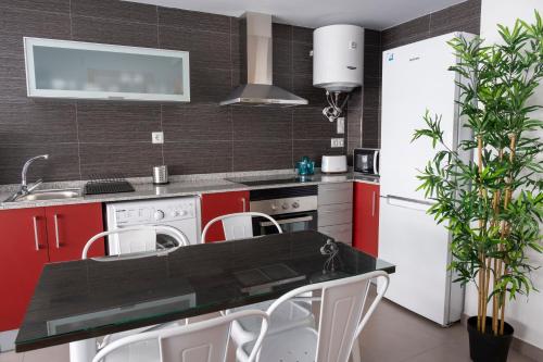 Cocina, Apartamentos Vernia 4-15 in Játiva