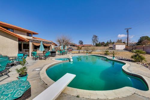 Spacious Apple Valley Home with Pool and Yard!