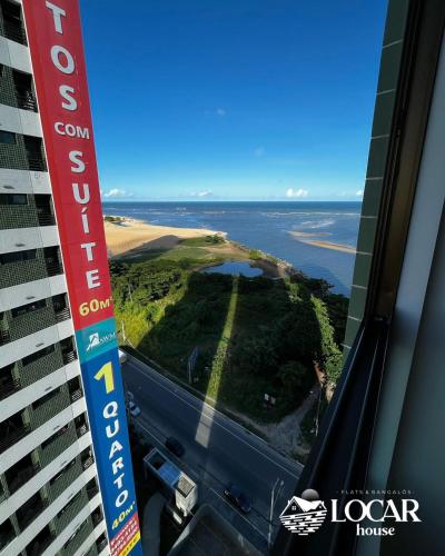 ทางเข้า, Flat mais completo a BEIRA MAR no Barra Classic em Barra de Jangada in กันเดยาส