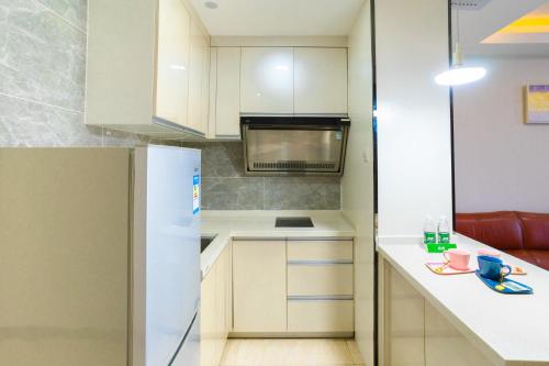 Konyha, Cloudy International Apartment-Beijing Road A-mall Branch in Kanton