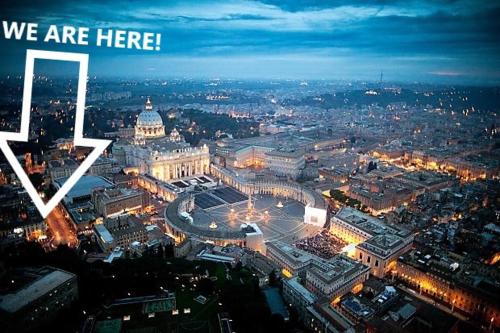 Apt in front of the Vatican City - main image