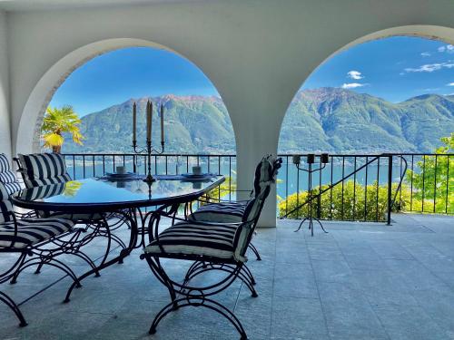 Balcony/terrace, Casa Sonora in Orselina