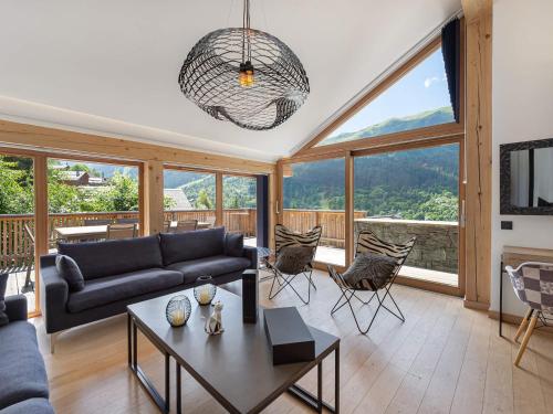 Chalet moderne a Meribel avec sauna et jacuzzi, 6 chambres - FR-1-565-55 in Morel
