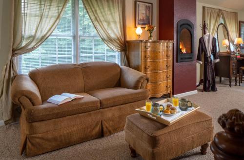 The Yellow House on Plott Creek in Waynesville, USA