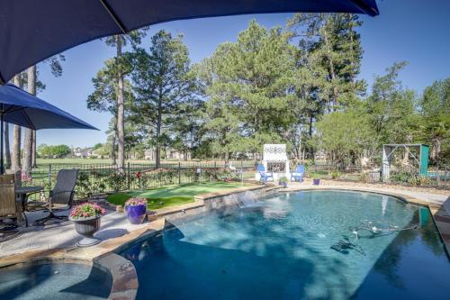 수영장, Luxe Texas Vacation Rental Home with Private Pool in 클라인