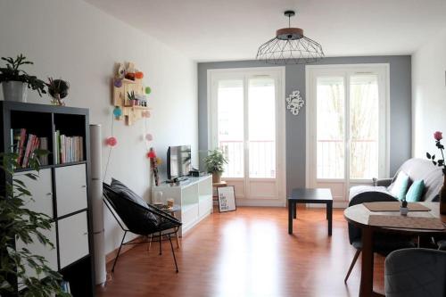 TRENTEMOULT-REZE : 2 chambres, 65m²+parking+wifi - Location saisonnière - Rezé