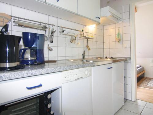 virtuve, Ferienwohnung im Gutshaus Schulenbrook in Metelsdorf