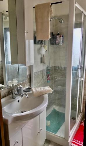 Ванна кімната, CASA VACANZE ROSA BLU in Джиффоні-Валле-П'яна