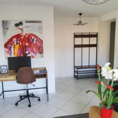 Iekārtas, Gîte des hirondelles - Appartement de 75 m2 (Gite des hirondelles - Appartement de 75 m2) in Sermamagny