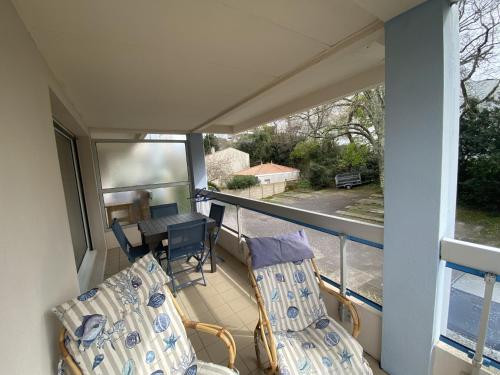 Appartement à Arcachon: Plages et commerces à pied balcon parking 4 couchages - FR-1-474-193 - image 4